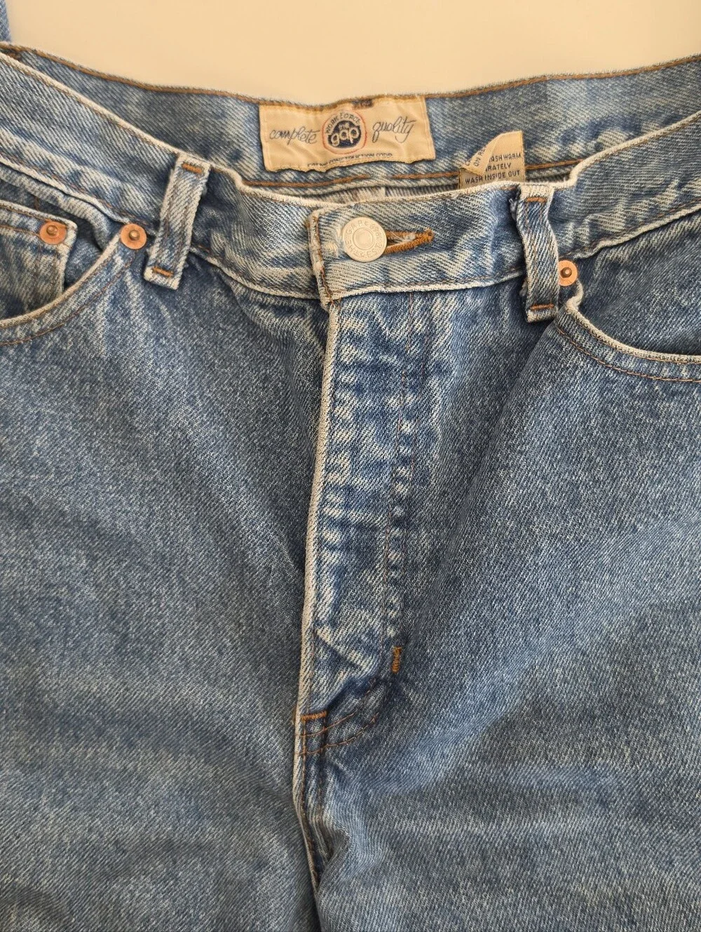 Vintage 80s GAP Stonewash Tapered Straight Leg 11/12